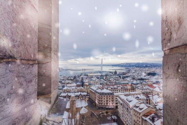 Švicarska, Nova godina autobusom