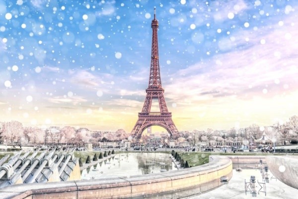 Božić u Parizu